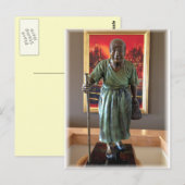 Skulptur Postkarte (Vorne/Hinten)