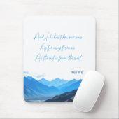 Skulptur Psalm103:12 Mousepad (Mit Mouse)
