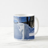 Skulptur, Quebec, Kanada Kaffeetasse (VorderseiteRechts)