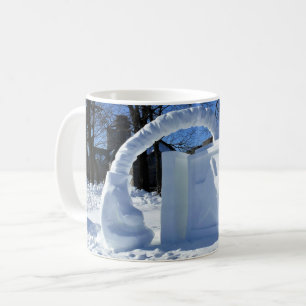 Skulptur, Quebec, Kanada Kaffeetasse