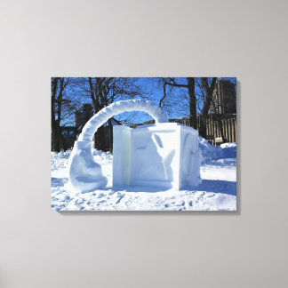 Skulptur, Quebec, Kanada Leinwanddruck