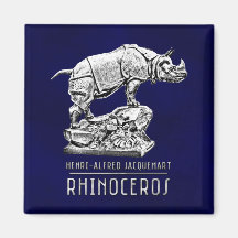 Skulptur "Rhinoceros". Orsay Museum. Paris.