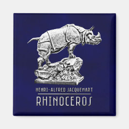Skulptur "Rhinoceros". Orsay Museum. Paris. Magnet