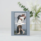 Skulptur San Diego Unbedingte Kapitulation Postkarte (Stehend Vorderseite)