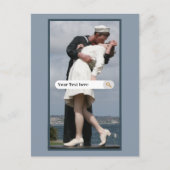 Skulptur San Diego Unbedingte Kapitulation Postkarte (Vorderseite)