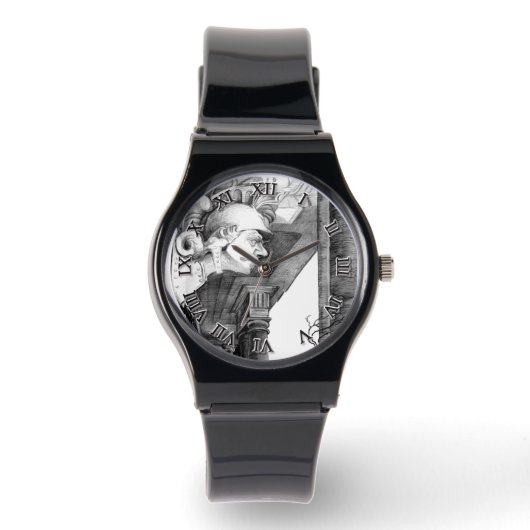 Skulptur Schloss Stift Kunst, Dichtung und Musik Armbanduhr (Vorderseite)