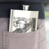 Skulptur Schloss Stift Kunst, Dichtung und Musik Flachmann (Beispiel)