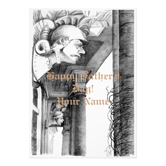 Skulptur Schloss Stift Kunst, Dichtung und Musik Fotodruck (Vorne)