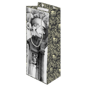 Skulptur Schloss Stift Kunst, Dichtung und Musik Geschenktüte Für Weinflaschen