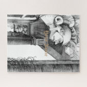 Skulptur Schloss Stift Kunst, Dichtung und Musik Puzzle (Horizontal)