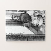 Skulptur Schloss Stift Kunst, Dichtung und Musik Puzzle (Horizontal)