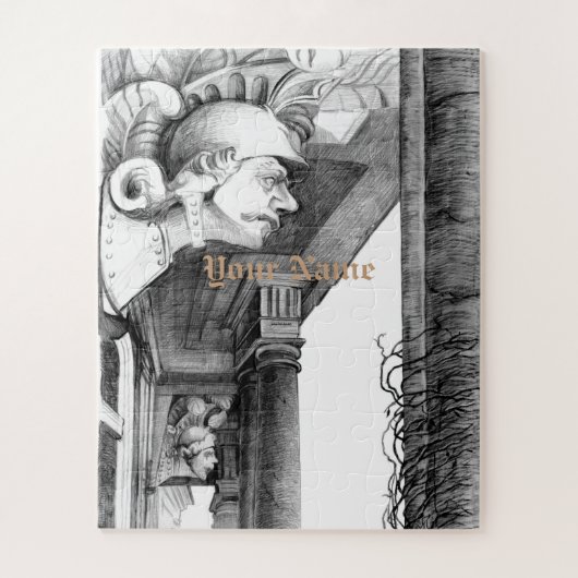 Skulptur Schloss Stift Kunst, Dichtung und Musik Puzzle (Vertikal)