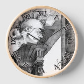 Skulptur Schloss Stift Kunst, Dichtung und Musik Uhr (Vorderseite)