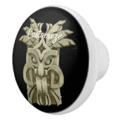 Skulptur Thunder_Cove Keramikknauf (Rechts)