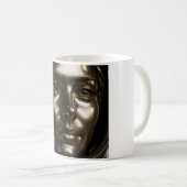 Skulptur Weiblich 3D Kaffeetasse (VorderseiteRechts)