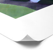 Skulpturale Blätter Poster (Ecke)