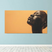 Skulpturale Elegance im Schwarzwald Leinwanddruck (Insitu (Holzboden))