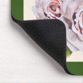 Skulpturale Rose auf einem Mauspad (Ecke)