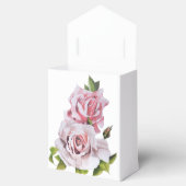 Skulpturale Rose auf einer Anziehungskiste Geschenkschachtel (Geöffnet)