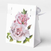 Skulpturale Rose auf einer Anziehungskiste Geschenkschachtel (Rückseite)