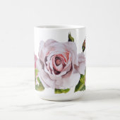 Skulpturale Rose auf einer klassischen Tasse (Mittel)