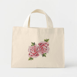 Skulpturale Rose auf einer kleinen Tasche
