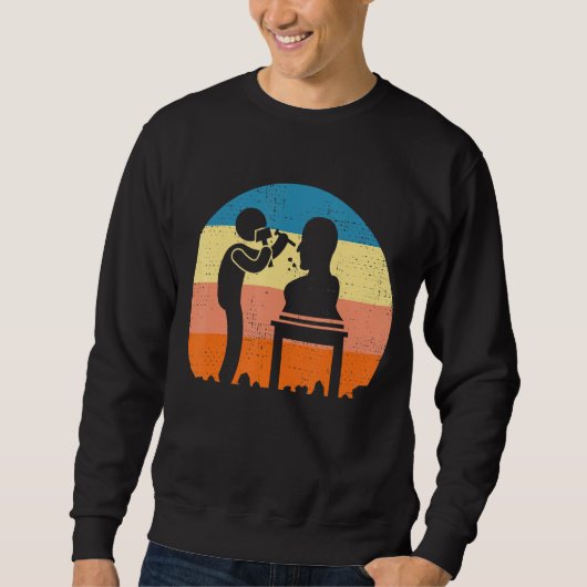 Skulpturen aus Holz Sweatshirt (Vorderseite)