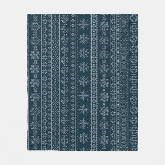 Skulpturen aus Strickwaren und Strickwaren Fleecedecke (Vorderseite)