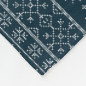 Skulpturen aus Strickwaren und Strickwaren Fleecedecke (Ecke)