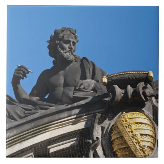 Skulpturen der Royal Art Academy, Dresden Fliese (Vorderseite)