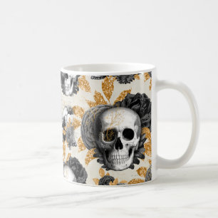 Skulpturen & Gold Glitzer Tasse Kaffee Tasse Cup