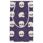 Skulpturen im lila Knochenhintergrund Kleine Geschenktüte (Vorderseite)