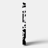 Skulpturen im schwarzen Hintergrund Case-Mate iPhone Hülle (Rückseite / Links)