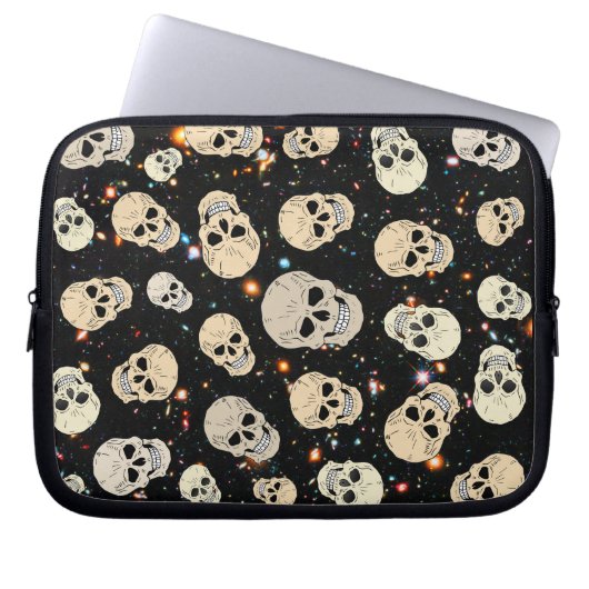 Skulpturen im Weltraum Laptopschutzhülle (Vorderseite)
