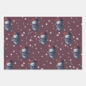 Skulpturen mit Bärten Weihnachtswrapping Papier (Vorderseite 3)