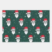 Skulpturen mit Bärten Weihnachtswrapping Papier (Vorderseite 2)