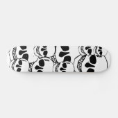 Skulpturen, schwarzes Skateboard (Horizontal)