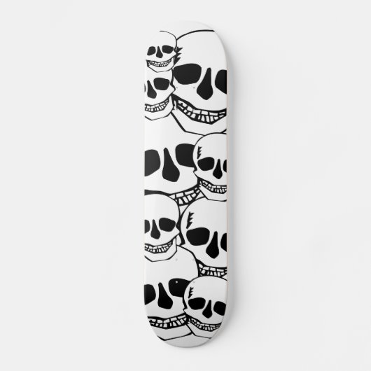 Skulpturen, schwarzes Skateboard (Vorderseite)