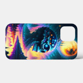 Skulpturen Sterne Mond Himmelswasser Flussberge Case-Mate iPhone Hülle (Rückseite (Horizontal))