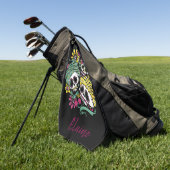 Skulpturen und Blume Golf Head Cover Golfhandtuch (Gras)