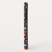 Skulpturen und Knochen Halloween Muster Case-Mate iPhone Hülle (Hinten/Links)