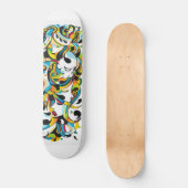 Skulpturendeck Skateboard (Vorderseite)