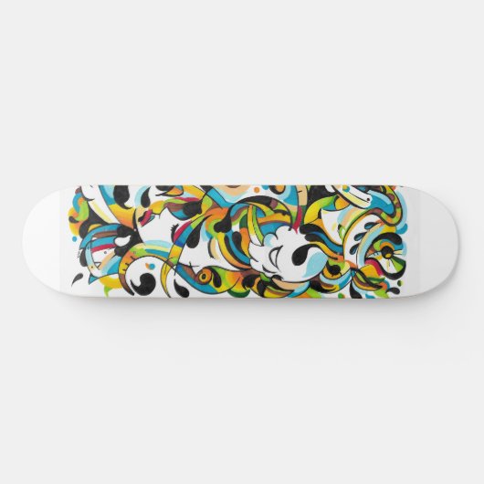 Skulpturendeck Skateboard (Horizontal)