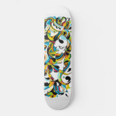 Skulpturendeck Skateboard (Vorderseite)