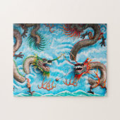 Skulpturendrachen Singapur . Puzzle (Horizontal)