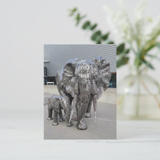 Skulpturenelement Postkarte (Stehend Vorderseite)