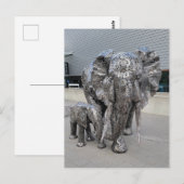 Skulpturenelement Postkarte (Vorne/Hinten)