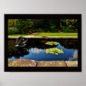 Skulpturengarten Poster (Vorne)