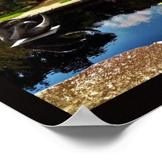 Skulpturengarten Poster (Ecke)