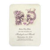 Skulpturentag Save the Date Magnet (Vertikal)